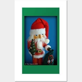 Santa Nutcracker Posters and Art